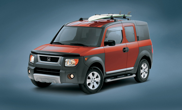 Honda Element with Genuine Honda Accessories