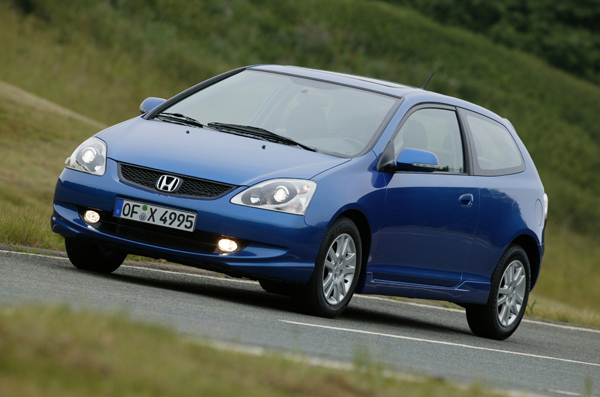 2004 model Civic three-door (finished to European specifications)