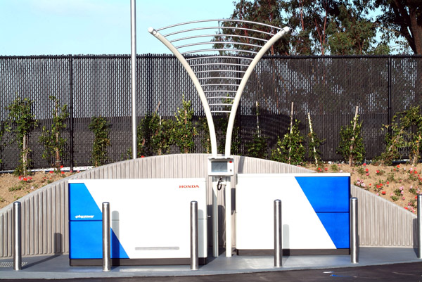 Exterior of Home Energy Station