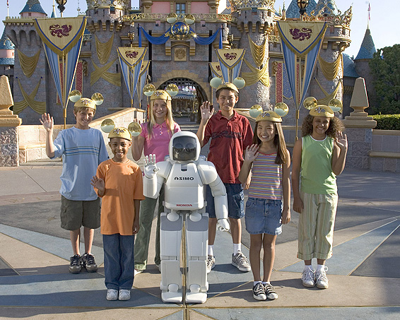 ASIMO Demonstration at Disneyland