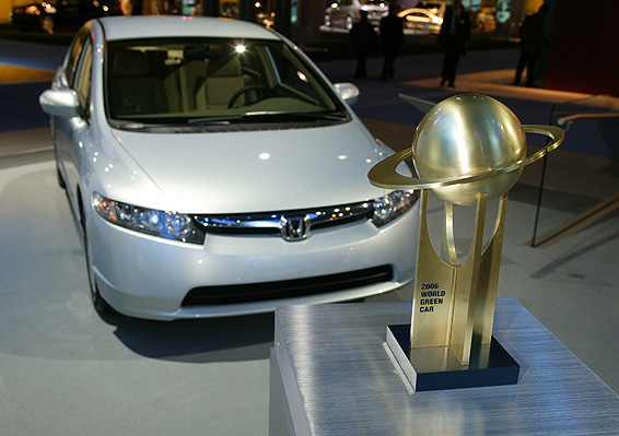 2006 Honda Civic Hybrid Named World Green Car
