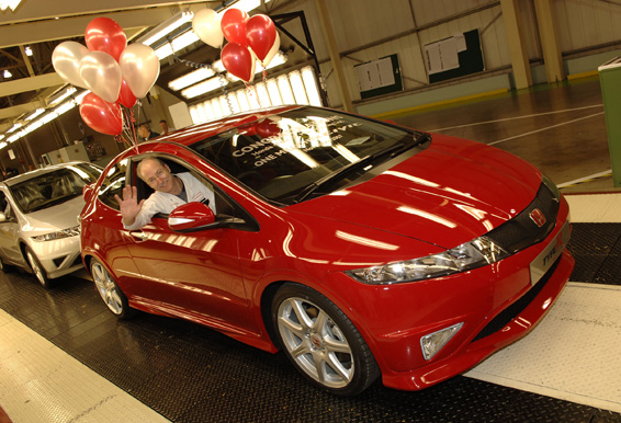 1 Millionth Civic produced at HUM