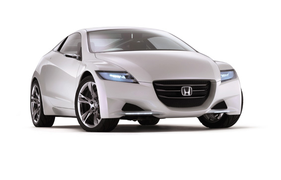 Honda CR-Z Concept lightweight hybrid sports car