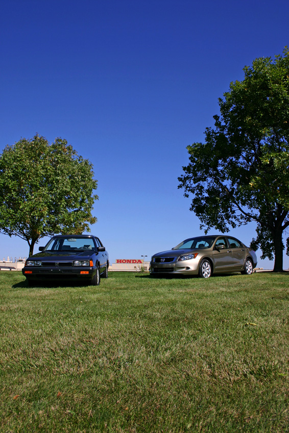 1982 and 2008 Honda Accords