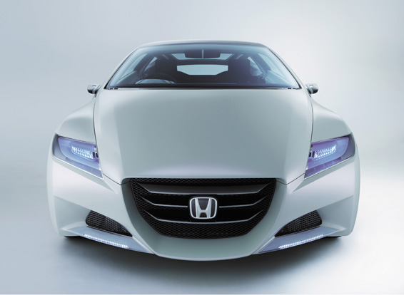 Honda CR-Z Concept lightweight hybrid sports car