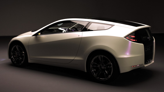 Honda CR-Z Concept lightweight hybrid sports car