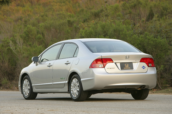 2008 Honda Civic GX - Compressed Natural Gas (CNG) Vehicle can be used with the Phill home refueling appliance from FuelMaker.