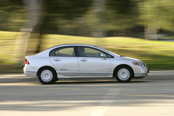 2008 Honda Civic GX - Compressed Natural Gas (CNG) Vehicle can be used with the Phill home refueling appliance from FuelMaker.