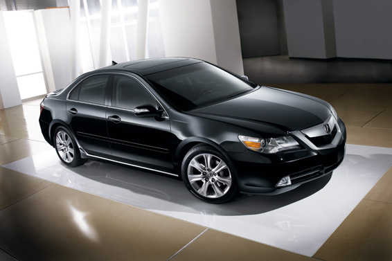 2009 Acura RL Front (black)