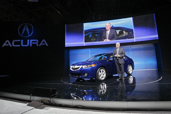 2009 Acura TSX Debut at 2008 New York International Auto Show