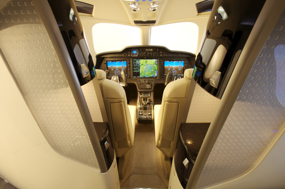 HondaJet Interior