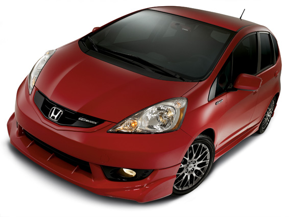 2010 Honda Fit Sport with MUGEN accessories (SEMA 2009)