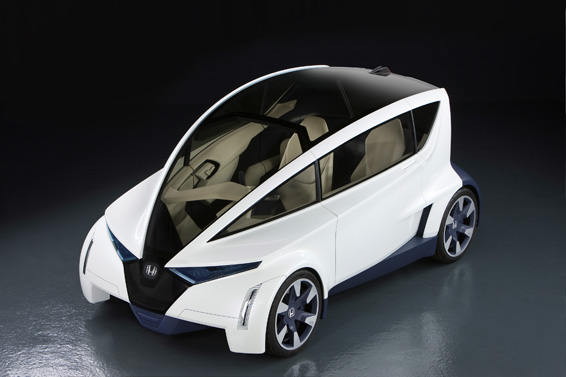 Honda Personal-Neo Urban Transport (P-NUT) design study model shown at the Los Angeles Auto Show