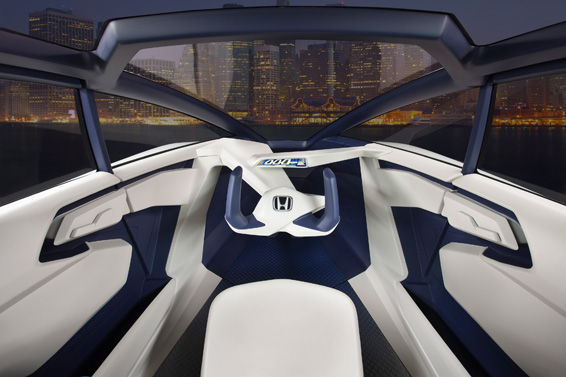 Honda Personal-Neo Urban Transport (P-NUT) design study model shown at the Los Angeles Auto Show