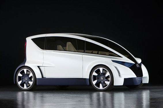 Honda Personal-Neo Urban Transport (P-NUT) design study model shown at the Los Angeles Auto Show 
