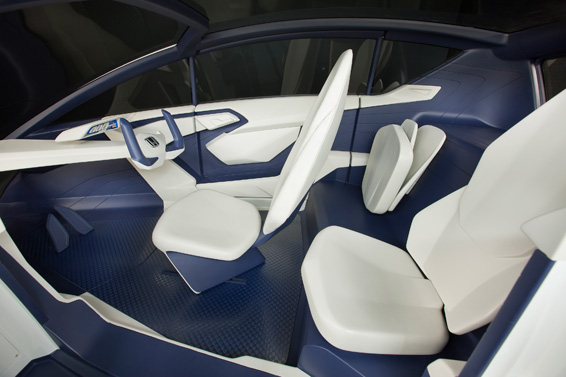 Honda Personal-Neo Urban Transport (P-NUT) design study model shown at the Los Angeles Auto Show 