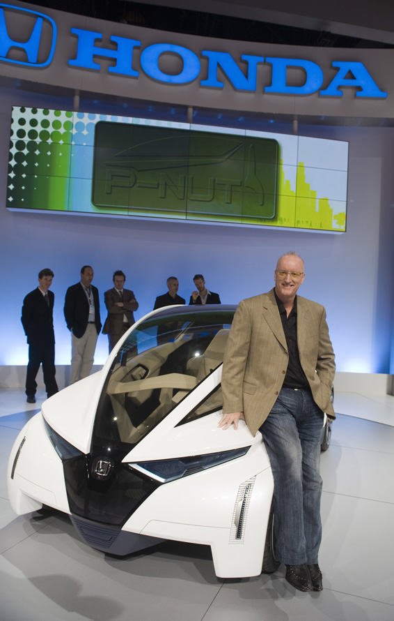 Honda Personal-Neo Urban Transport (P-NUT) design study model shown at the Los Angeles Auto Show 