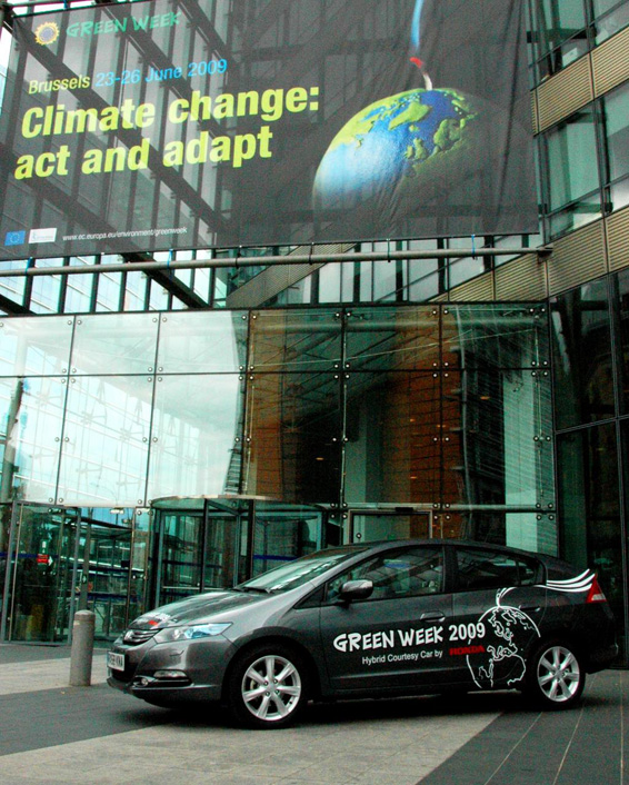 Honda Insight at Green Week Conference