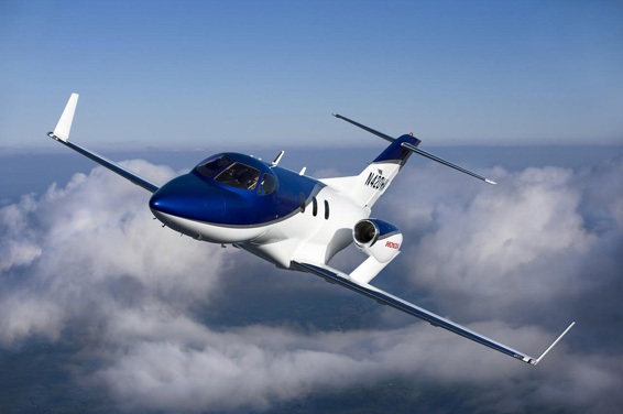 HondaJet in Flight