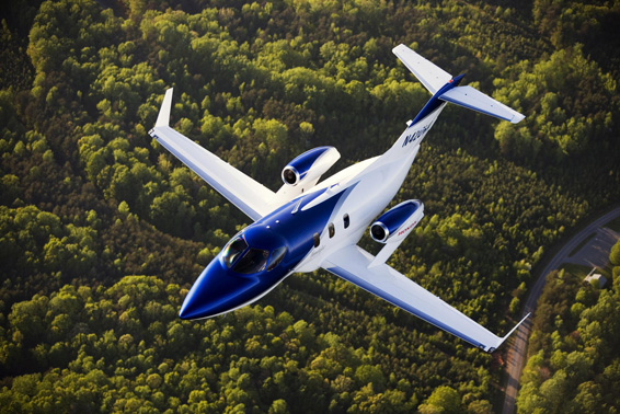 HondaJet in Flight