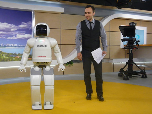 ASIMO at Nova TV