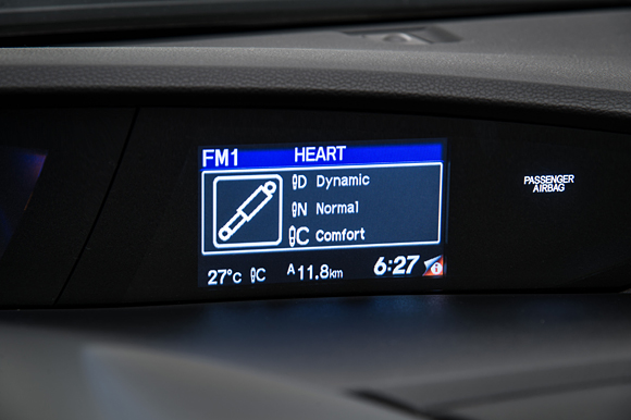 Adaptive Damper System (ADS) Mode Selection