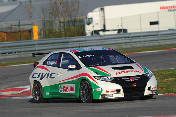 The new Castrol Honda World Touring Car Team