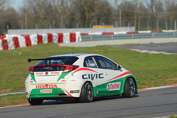 The new Castrol Honda World Touring Car Team