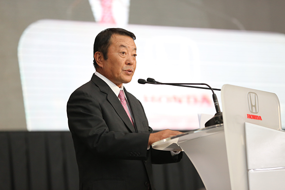 Hiroshi Kobayashi, President & CEO of Asian Honda Motor