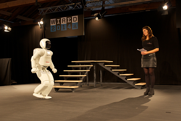 Latest generation of Honda's humanoid makes UK debut at WIRED 2014