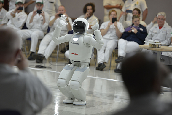 All-new ASIMO Continues UK Debut