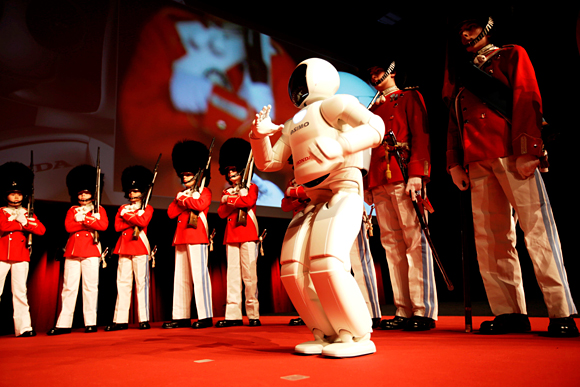 All-New ASIMO performs at the 2015 Copenhagen Summit