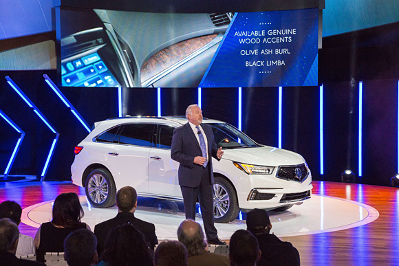 John Mendel with the 2017 Acura MDX