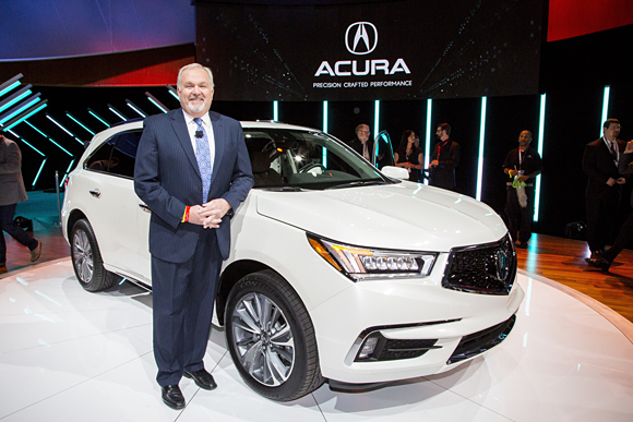 John Mendel with the 2017 Acura MDX