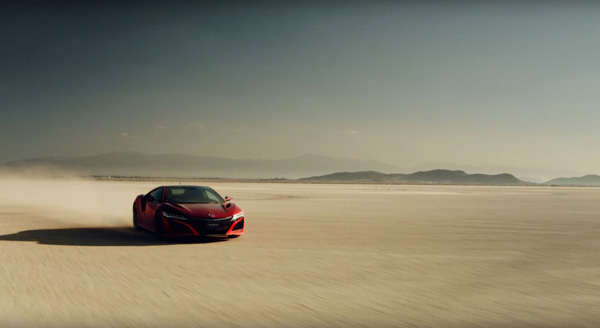 Honda has combined its all-new NSX hybrid supercar with advanced GPS visualisation equipment to recreate one of the world's most famous geoglyphs &ndash; huge artworks that can be viewed in full only from high altitude.Image
