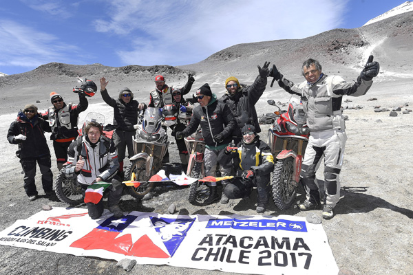 A year after its long-awaited and hugely successful return to Honda’s motorcycle line-up, the Africa Twin has reached new heights by breaking the record for the highest altitude reached by a twin-cylinder motorcycle.