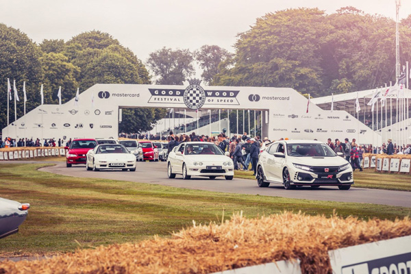 Honda Celebrates 25 Years of Type R and Fireblade at Goodwood Festival of Speed
