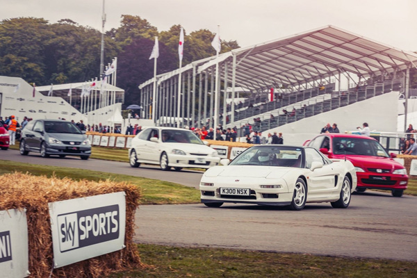 Honda Celebrates 25 Years of Type R and Fireblade at Goodwood Festival of Speed