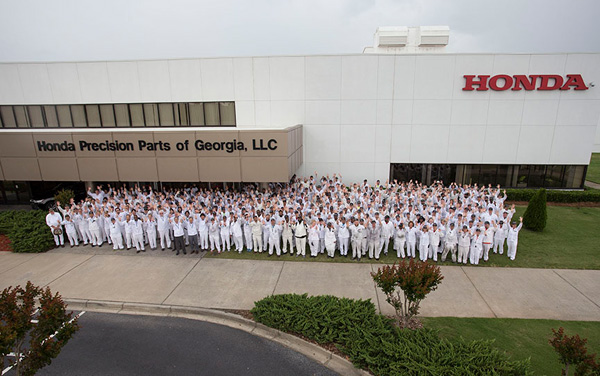 475 associates work at Honda Precision Parts of Georgia, home of Honda’s new 10-speed automatic transmission.