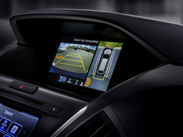 Multi-View Rear Camera in the 2017 MDX