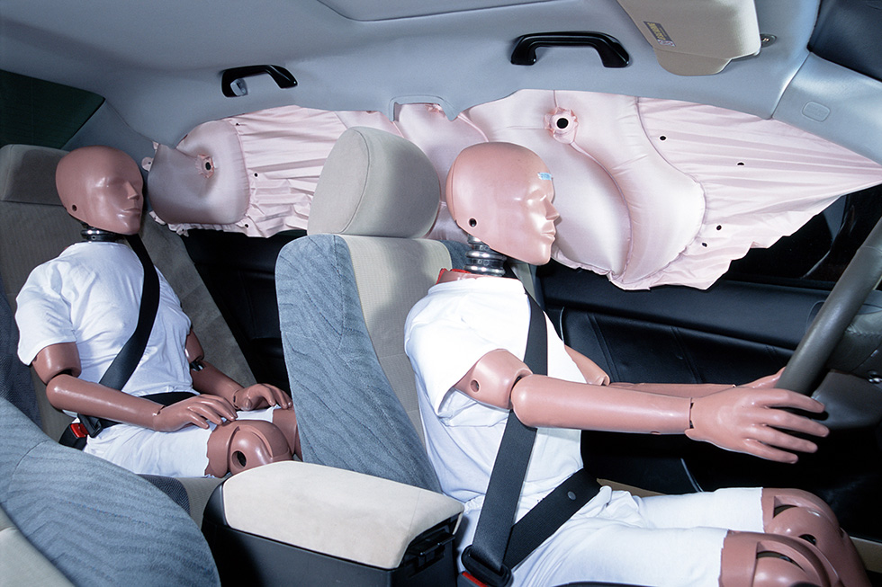 Honda Develops Side Curtain Airbag