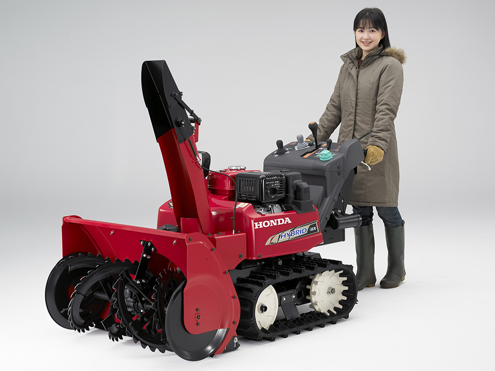 Honda Releases the HSM1590i-World's First Mid-Size Hybrid Snowblower with Electronically Controlled Switchable Operating Modes