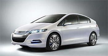Honda to Display Concept Model of All-New Insight Dedicated Hybrid Vehicle Scheduled for Release in 2009 at Paris Motor Show