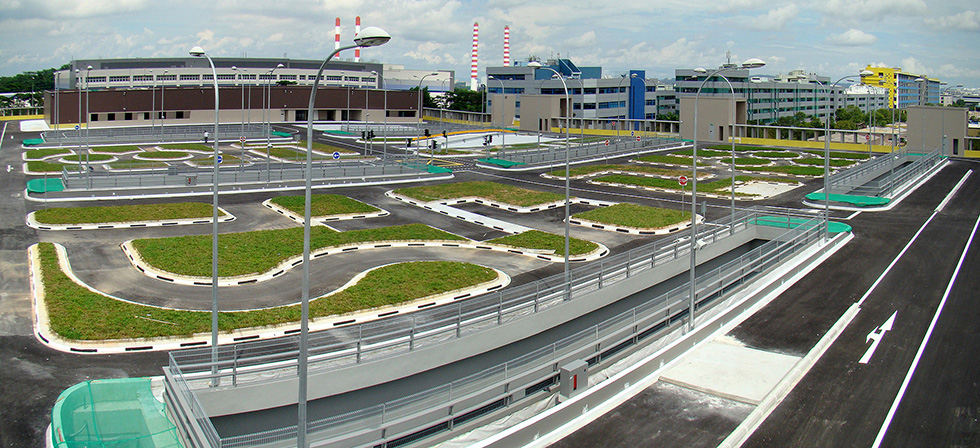 Driving circuit of the roof