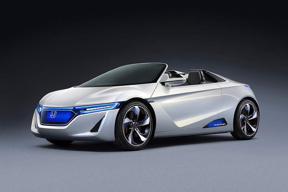 Honda Exhibits World Premiere of EV-STER the next-generation electric small sports concept