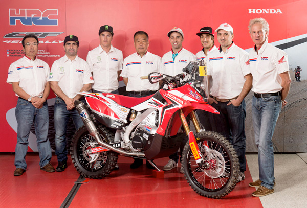 Rider announcement of 2014 Dakar Rally