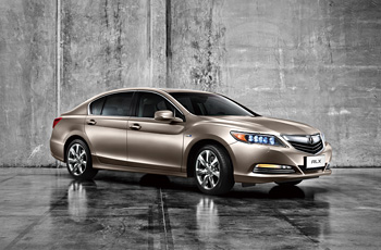 Acura Exhibits RLX Sport Hybrid SH-AWD, a China Premiere, at the Beijing International Automobile Exhibition (Auto China 2014)
