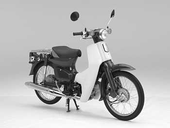 Shape of Super Cub Becomes First Vehicle to Obtain Three-dimensional Trademark Registration in Japan