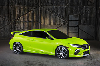 Honda Debuts Sportiest Civic Design in Brand History with 10th-Generation Civic Concept at New York International Auto Show