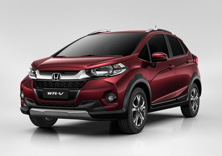 Planned production model of the all-new WR-V